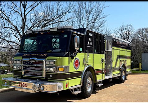 New pumper truck for Rock Community FPD 2026