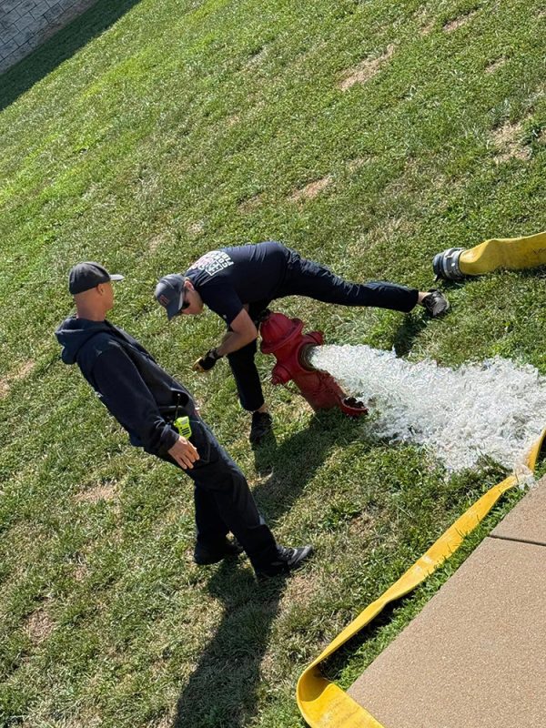 opening a fire hydrant